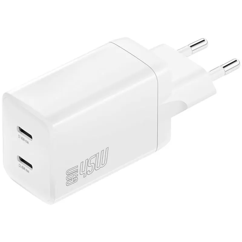 Wandladeger�t 4smarts, 2x USB (2x Typ-C) 45W