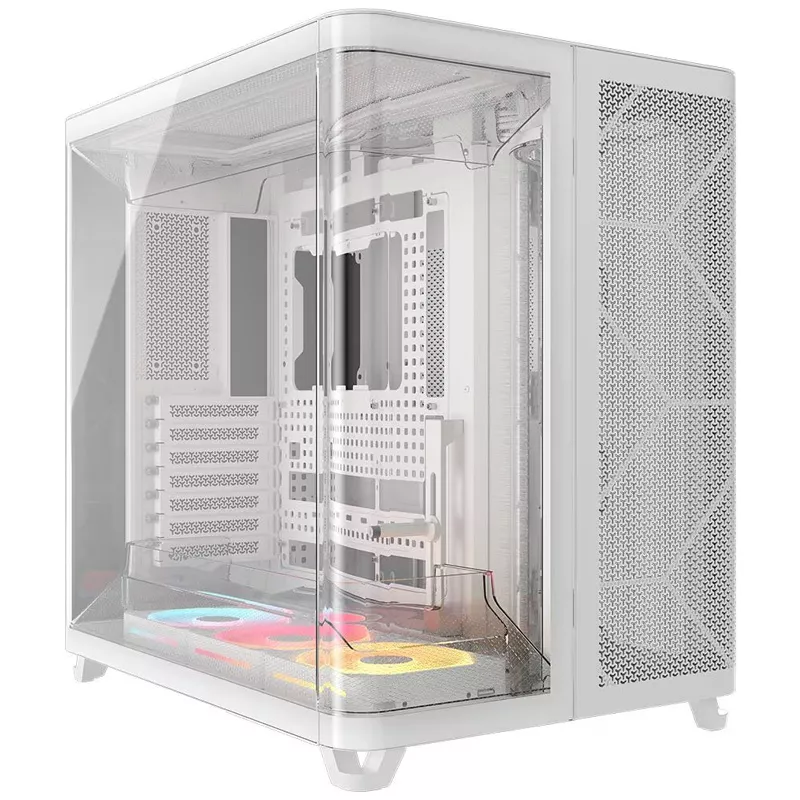 PC Geh�use, Corsair AIR 5400 LX-R RGB, weiss