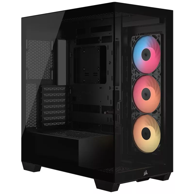 PC Geh�use, Corsair 3500X RS-R ARGB, schwarz