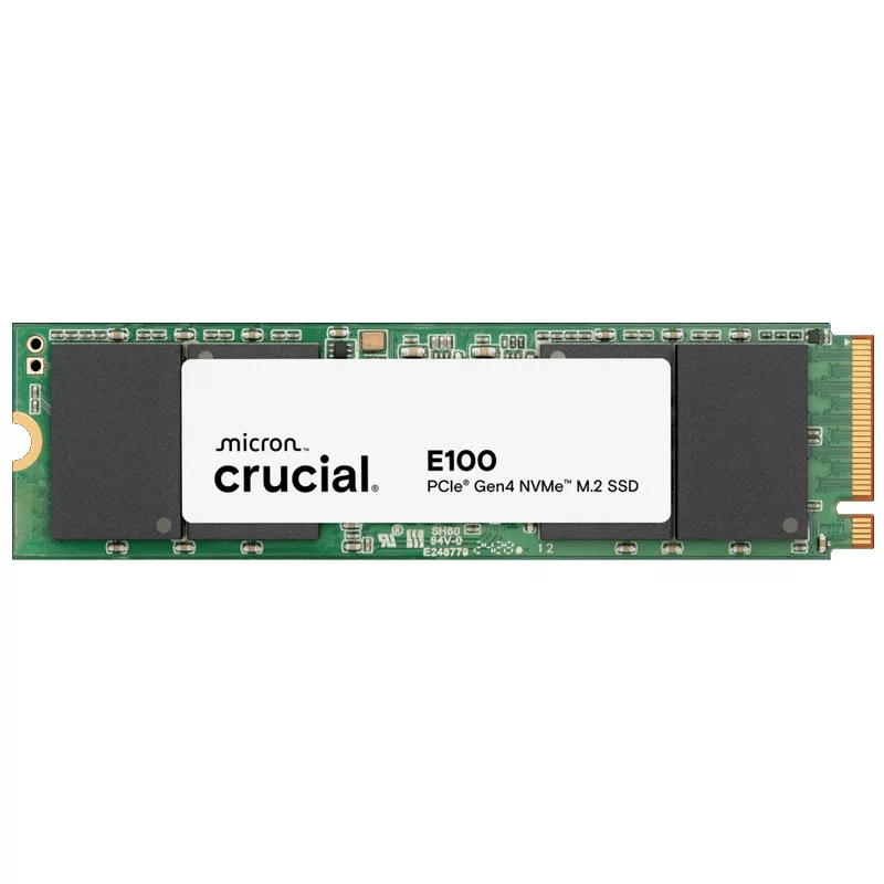 SSD, M.2 NVMe, Crucial E100, 480GB