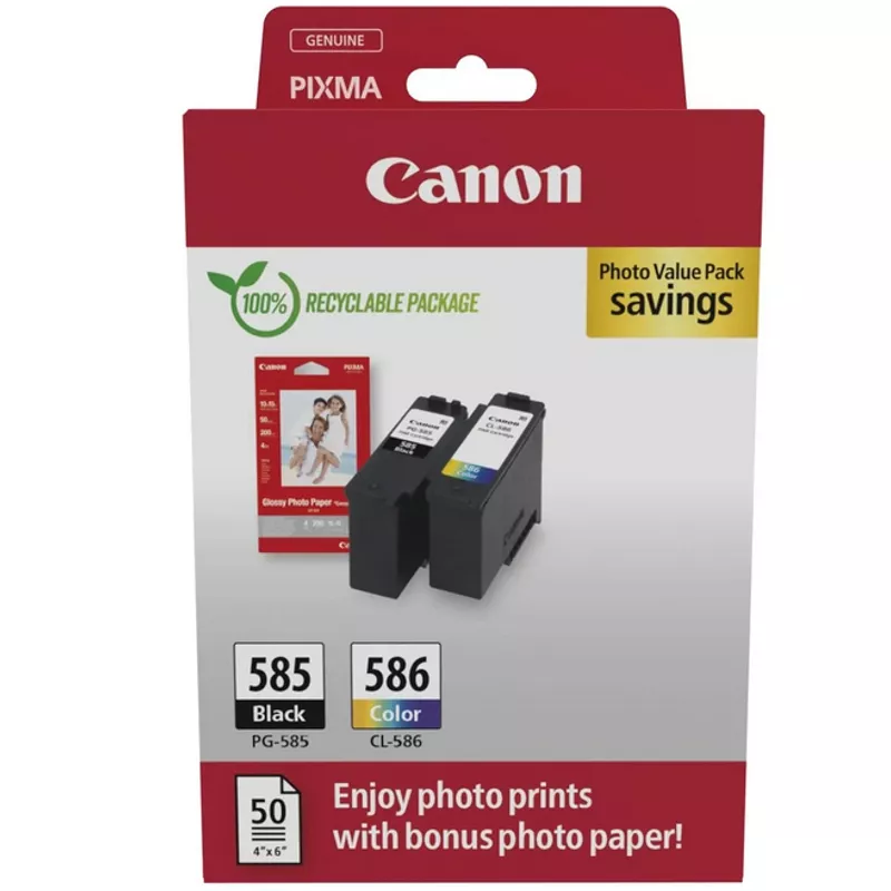 Canon-Patrone Nr. 585/586, PG-585/CL-586 Multipack