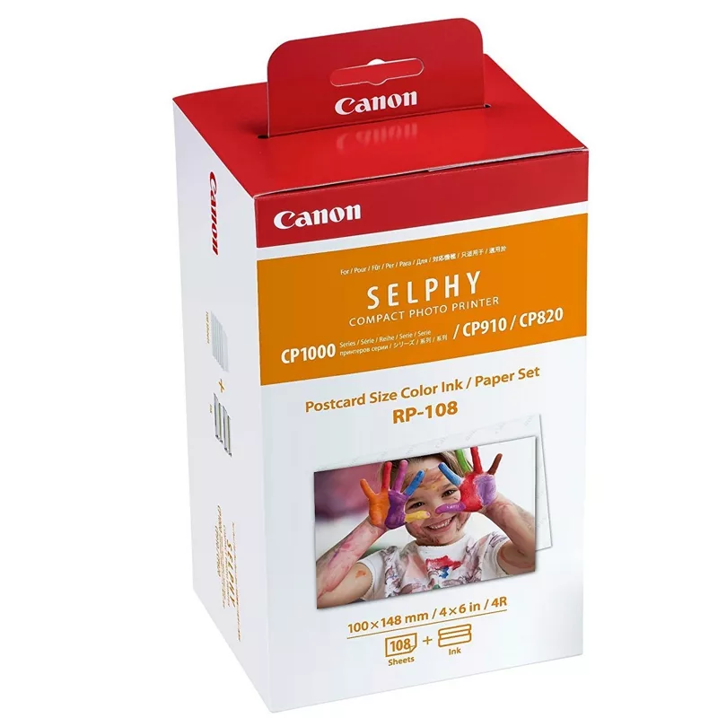 Canon RP-108, 108 Blatt Papier + Farbkartusche