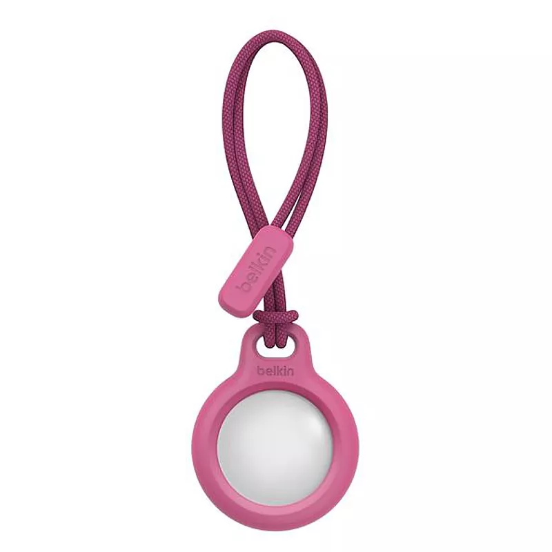 Belkin AirTag Halter mit Schlaufe, pink