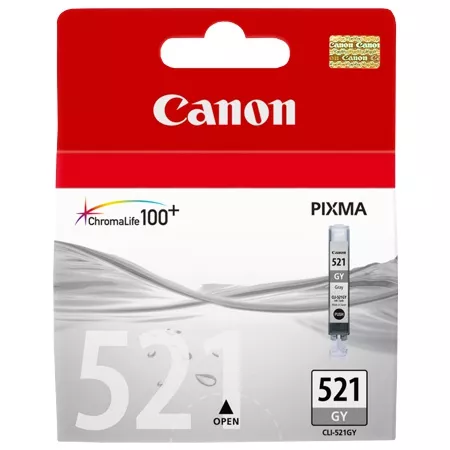 Canon-Patrone Nr. 521, CLI-521GY, grau