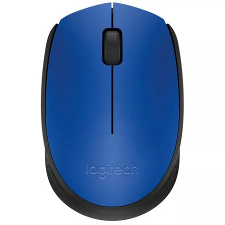 Maus Logitech M171, blau, USB Nano